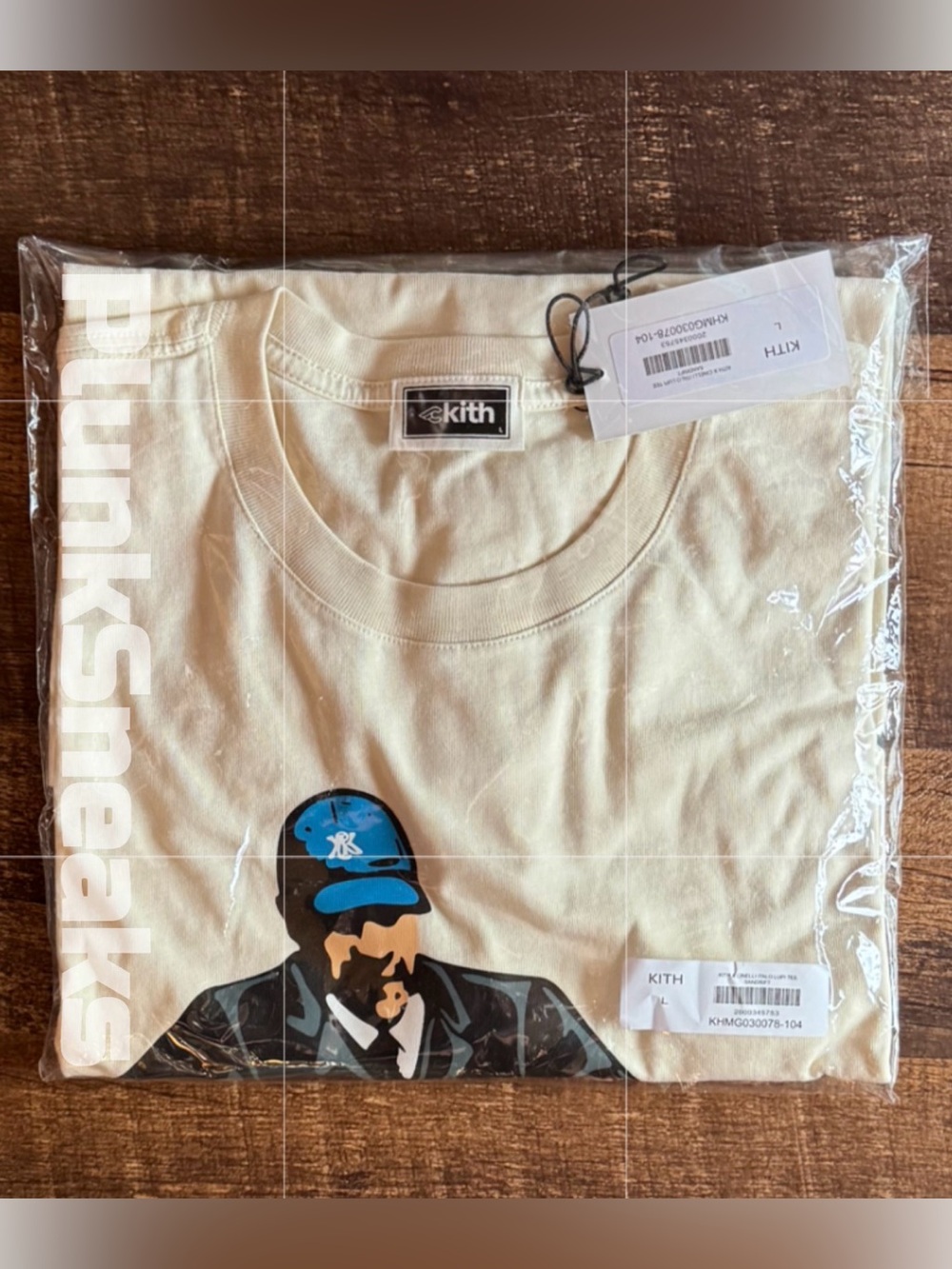 Kith for Cinelli Italo Lupi Tee • Sandrift • 2026